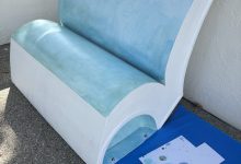 Book Bench at the Eastside Library