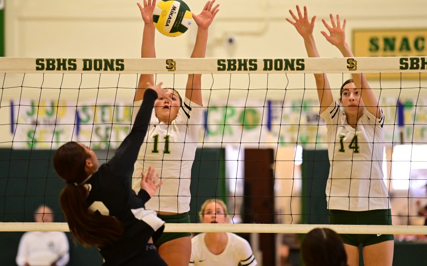 Santa Barbara High Girls’ Volleyball Advances After 26-24, 19-25, 25-20, 25-23 Victory Over Sacred Heart