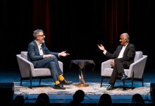 An Inspiring Evening with Ira Glass and Pico Iyer Discussing Storytelling and Truth at UCSB