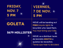Iluminando La Noche Free Bike Light Distribution – Goleta