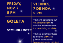 Iluminando La Noche Free Bike Light Distribution – Goleta