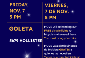 Iluminando La Noche Free Bike Light Distribution – Goleta