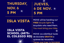 Iluminando La Noche Free Bike Light Distribution – Isla Vista