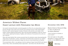 Filmmaker Ian Shive at UCSB MSI