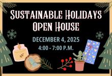 Sustainable Holidays Open House