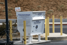 Vote-by-Mail Ballots Drop Boxes Are Now Open