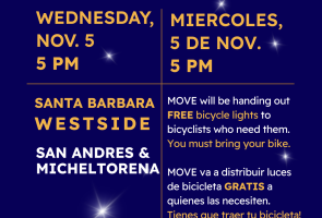Iluminando La Noche Free Bike Light Distribution – S.B. Westside