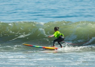 Six-Year-Old Steals the Show at Toes in the Cove Longboard Classic