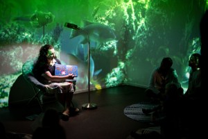 Storytime at the Sea Center on Stearns Wharf