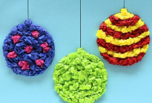 Kid’s Craft Hour: Mosaic Paper Ornament