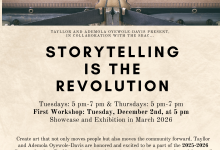 Storytelling Is Our Revolution Poetry Workshops