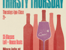 Thirsty Thursday ~ $5 Glasses on Tap