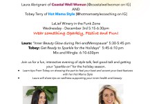 Hot Mama Style & Coastal Well Woman Holiday Event