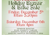 7th Annual ELKS Holiday Bazaar & Bake Sale