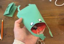 Kid’s Craft Hour: Froggy Fly Catcher Toy