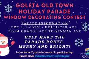 Old Town Holiday Parade Window Decorating Contest