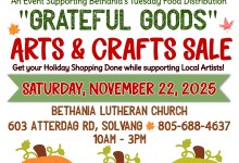 4th Annual “Grateful Goods” Arts & Crafts Sale