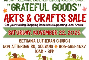 4th Annual “Grateful Goods” Arts & Crafts Sale