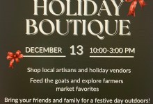 Holiday Boutique at the S.B. Tennis Club