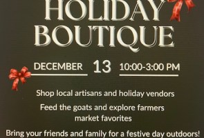 Holiday Boutique at the S.B. Tennis Club