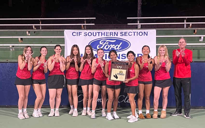 Bishop Diego Girls’ Tennis Claims CIF-SS Division 8 Championship