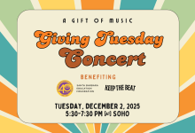 A Gift of Music: Giving Tuesday Concert