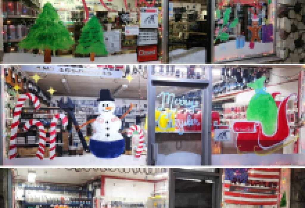 Atención Negocios de Old Town Goleta en Hollister: Vuelve el concurso de decoración de ventanas del desfile navideño