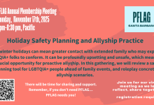 PFLAG Santa Barbara November Meeting