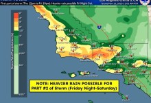 Severe Flood Watch Issued for Santa Barbara County as Major Storm Approaches 
