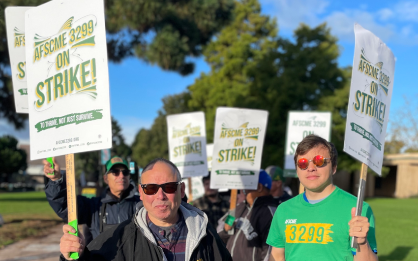 UC Santa Barbara Service and Patient Care Workers Join Strike over Wages, Housing Inequality