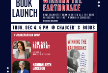 Winning The Earthquake: Book Talk & Signing