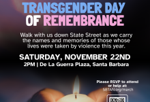 Procession Transgender Day of Remembrance SBTAN