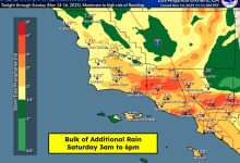 First Wave of Storm Causes Localized Flooding, Road Hazards in Santa Barbara County