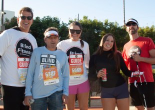 Blind Fitness Brings More than a Dozen Low-Vision and Blind Athletes to Santa Barbara Half-Marathon