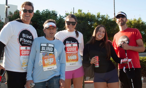 Blind Fitness Brings More than a Dozen Low-Vision and Blind Athletes to Santa Barbara Half-Marathon