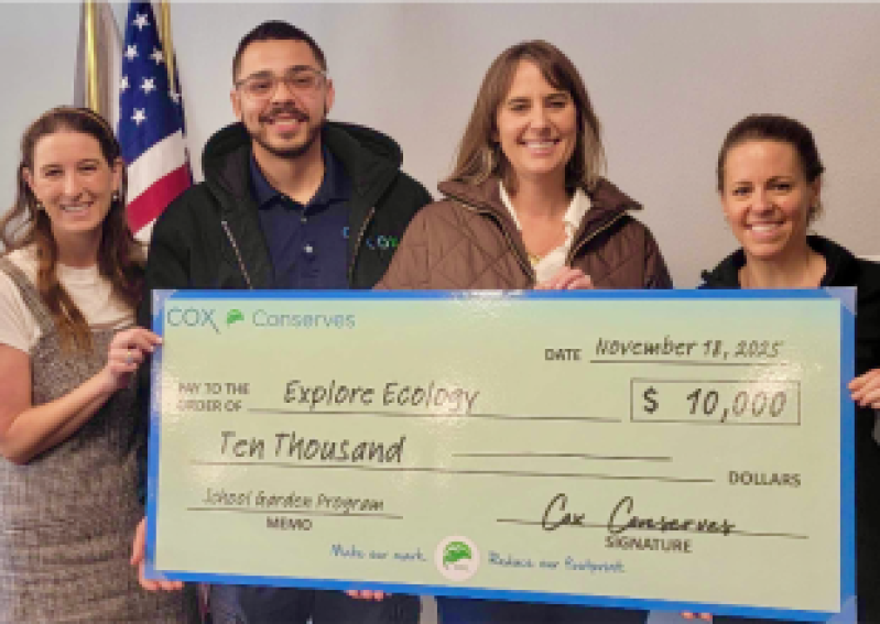 Explore Ecology Receives a Cox Conserves Community Grant