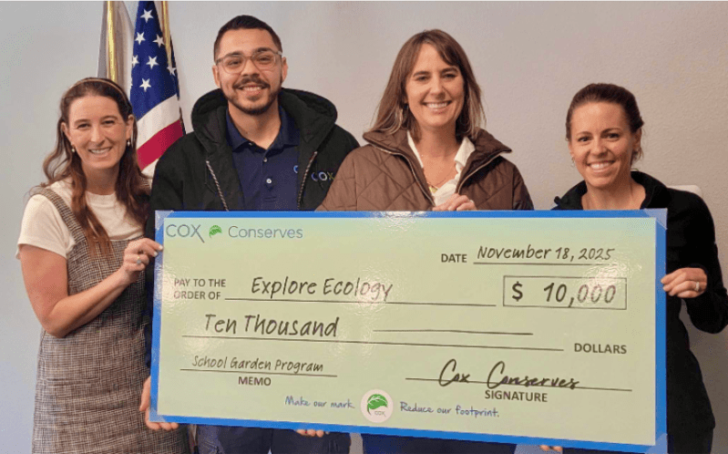Explore Ecology Receives a Cox Conserves Community Grant