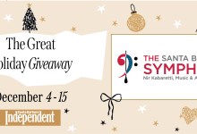 The Great Holiday Giveaway 2025: The Santa Barbara Symphony