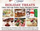 HOLIDAY DESSERTS & Gifts from Andersen’s Bakery
