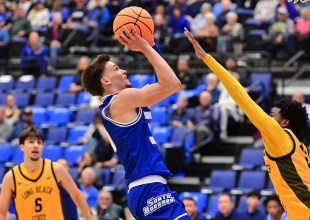 Gauchos Grind Out 84-77 Overtime Victory Over Long Beach State in Big West Conference Opener