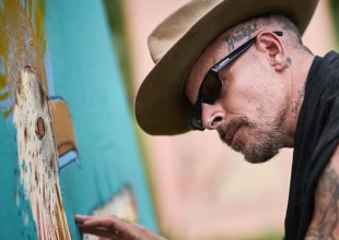 Louis Carreon’s Ballerina Series Dances Its Way to Paseo Nuevo