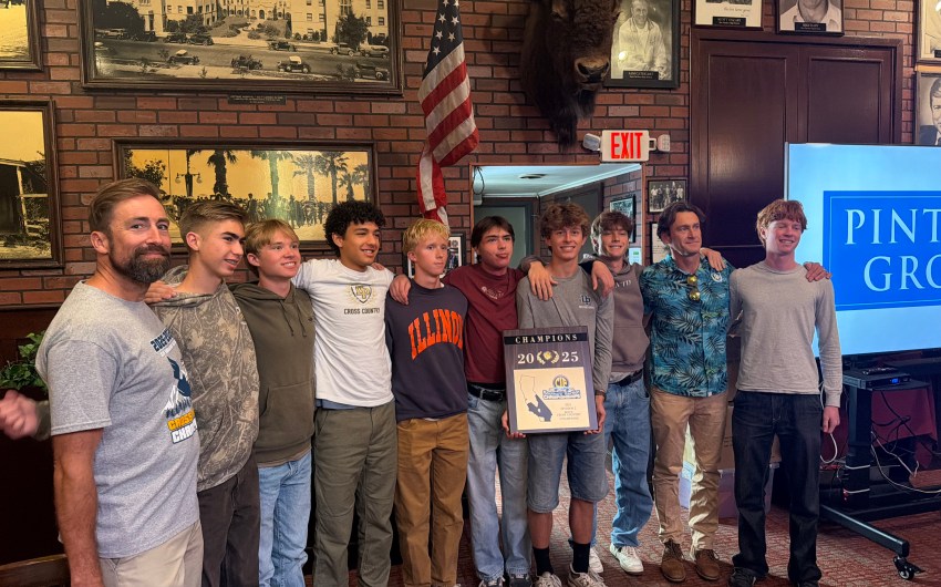 SBART Press Luncheon: Dos Pueblos Cross Country Bring Celebrates CIF-SS Division 2 Championship