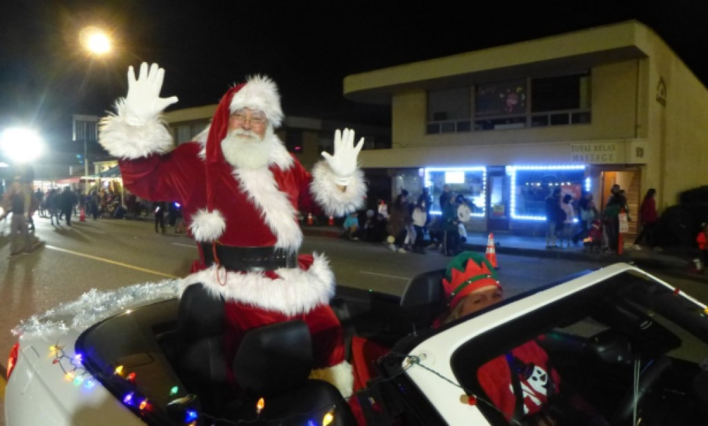 Detalles del Desfile Navideño de Old Town Goleta para el  sábado 6 de diciembre