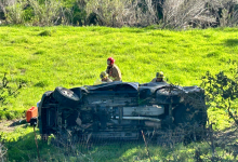 Solo Male Driver Killed in Rollover Crash Near Buellton