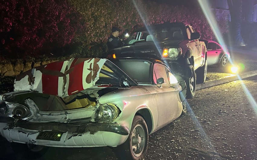 Driver Arrested for DUI After Crashing into Four Parked Cars on Santa Barbara’s Mesa