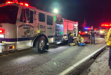 Woman Rescued After Car Plunges Off Highway 154