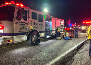 Woman Rescued After Car Plunges Off Highway 154