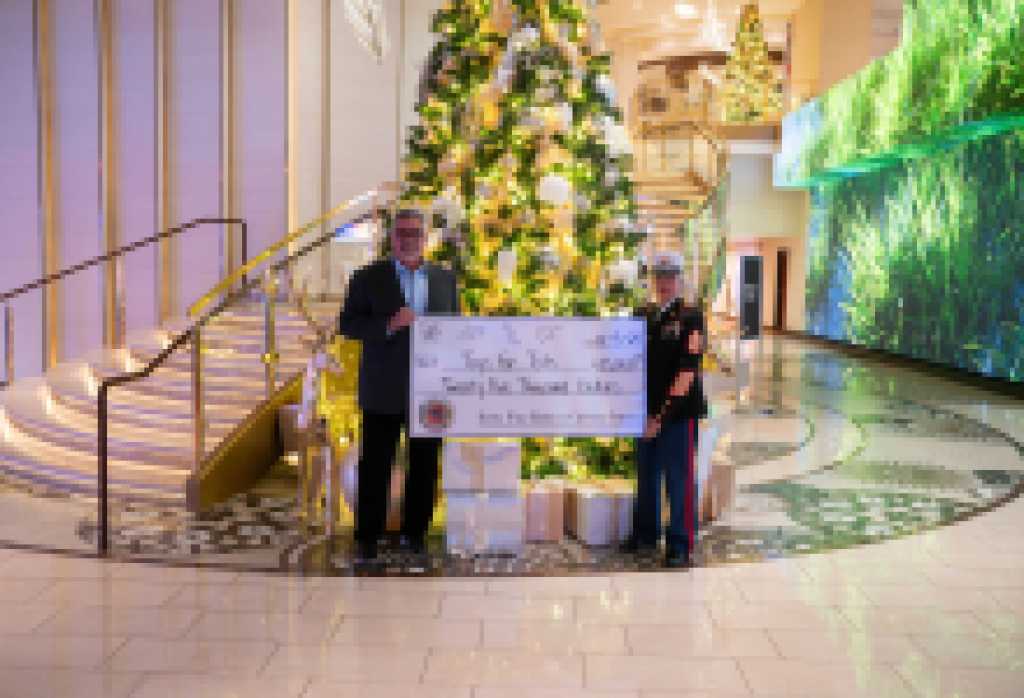 Santa Ynez Chumash Donates $25,000 to Central Coast Toys for Tots Campaign