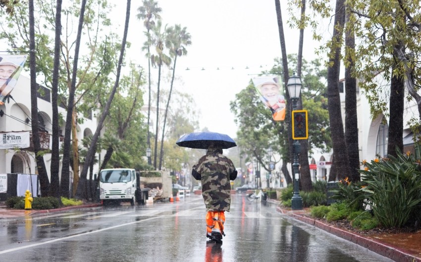 Flash Flood Warning Issued for South Santa Barbara County on Christmas Eve