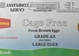 CDPH Warns Consumers Not to Eat Recalled Vega Farms, Inc. In-shell Eggs